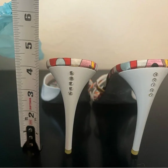Emilio Pucci High Heeled Sandals Size 41 New in Box - Picture 3 of 16